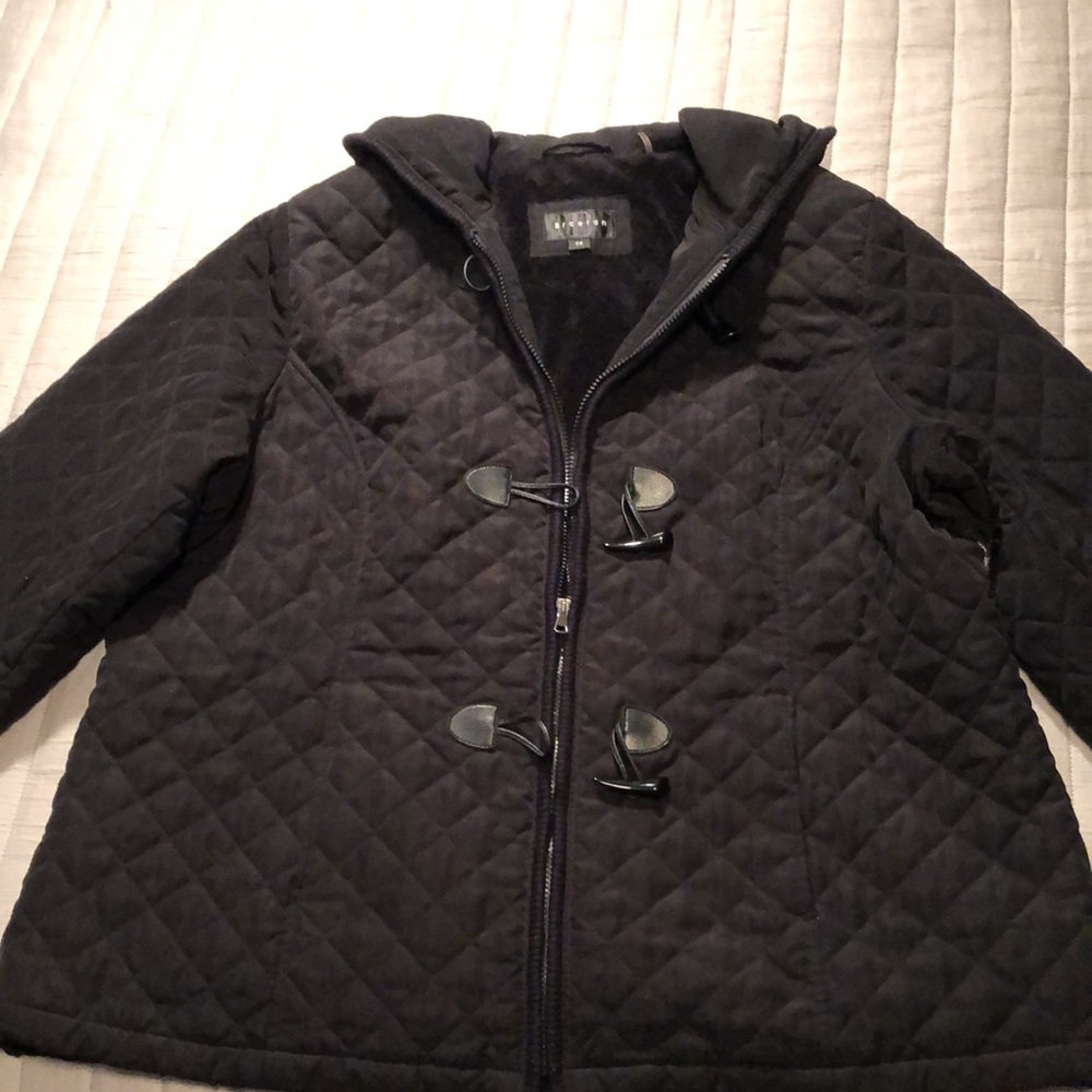 Braetan black quilted hood jacket size 2X - Picture 13 of 13